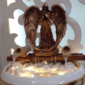 تصویر آبنما رومیزی دکوری بامبو مدل نیلا 