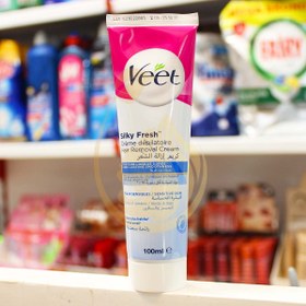 تصویر کرم موبر ویت Veet مخصوص پوست حساس حجم 100 میل 