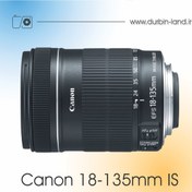 تصویر لنز Canon 18-135mm IS دست دوم 