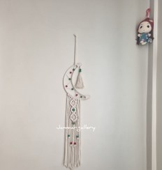 تصویر دیوارکوب و دریمکچر مکرومه 