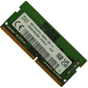 تصویر رم لپ تاپ هاینیکس مدل DDR4 4GB 3200 MHZ 1.5V ا Hynix DDR4 4GB 3200 MHZ 1.5V SO-DIMM LAPTOP RAM Hynix DDR4 4GB 3200 MHZ 1.5V SO-DIMM LAPTOP RAM