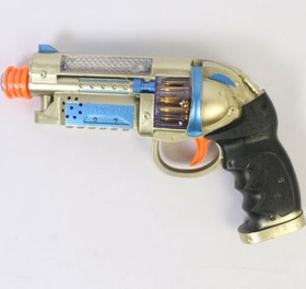 تصویر تفنگ موزیکال و چراغدار اسباب بازی مدل جنگ ستارگان 