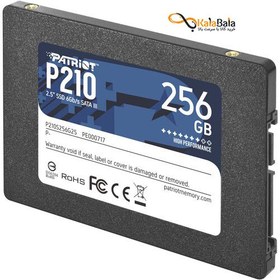 تصویر هارد اینترنال پتریوت مدل P210 • ظرفیت 256GB 