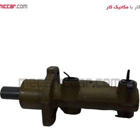 تصویر پمپ ترمز چدنی دو مداره تیپ 2 پژو 206 معمولی تکلان توس Brake parts