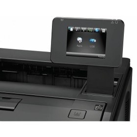 تصویر پرینتر لیزری HP مدل LaserJet Pro 400 M401dn صفحه تاچ ( استوک) به همراه کابل برق و کابل usb 