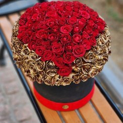 تصویر باکس گل قلبی کد1 