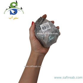 تصویر سنگ وارداتی آکواریوم مدل چند لایه سیاه و سفید 