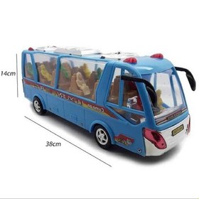 تصویر اتوبوس مهماندار قدرتی وکیوم مدل HTOYS 