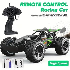 تصویر ماشین کنترلی آفرود 2.4 هرتزی 1:18 Small High Speed Off Road 2.4 G