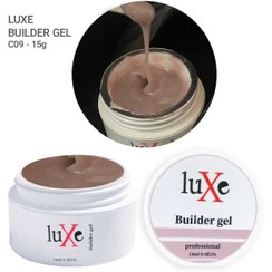 تصویر بیلدر ژل کاشت ناخن لوکسی رنگ نچرال نود 15 میل (سافت ژل) - 09 