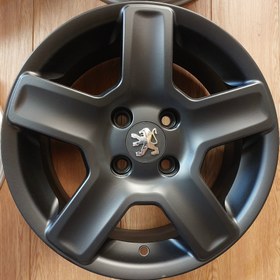 تصویر رینگ اسپرت سایز ۱۵ (۱۰۸×۴) ۰۶۰ چلنجر مشکی Sport wheel size 15 (4×108) 060 Chalenger Black