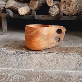 تصویر لیوان چوبی کوکسا کد ۴۰۸ 