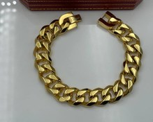 تصویر دستبند کارتیر ۱۴ میل با قفل کتابی استیل 