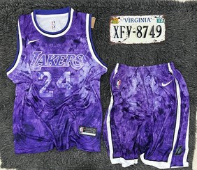 تصویر ست بسکتبالی لیکرز Lakers jersy set