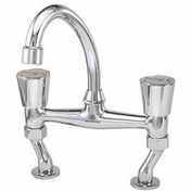 تصویر شیر روشویی قهرمان مدل کاستا رنگ کروم 