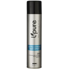 تصویر اسپری حالت دهنده مو لپیور (Extra Strong) مناسب انواع مو حجم 250 میلی لیتر Lpure Extra Strong Hair Styling Spray - 250ml