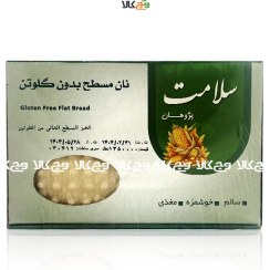تصویر نان مسطح بدون گلوتن سلامت پژوهان - 400 گرمی 