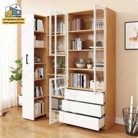 تصویر کتابخانه MDF کد LSP24 