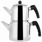 تصویر کتری و قوری استیل کاراجا مدل اسکار (Oscar) 