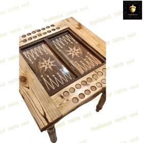 تصویر میز تخته نرد سلطنتی کد 88 