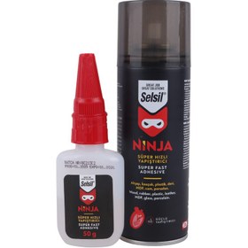 تصویر چسب 123 Selsil Ninja حجم 200 میلی لیتر Selsil Ninja 123 Adhesive 200ml