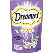 تصویر تشویقی گربه دریمیز طعم مرغ 60 گرم Dreamies Treat With Chicken 60g