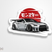 تصویر استیکر/ برچسب ماشین 38 