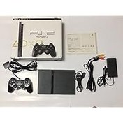 تصویر کنسول پلی استیشن 2 (SCPH-79000) زغالی مشکی (واردات ژاپنی) Playstation 2 (SCPH-79000) Charcoal Black Console (Japanese Import)