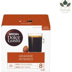 تصویر کپسول قهوه دولچه گوستو آمریکانو اینتنسو Americano Intenso Nescafé Dolce Gusto Americano Intenso