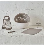 تصویر ست سرو نود مجموعه آشپزخانه بژ اورجینال Bella Maison 