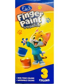 تصویر رنگ انگشتی ۳ رنگ پارس 