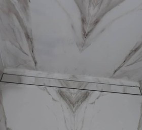 تصویر کفشور خطی استیل سرامیک خور 80 سانتی متری 