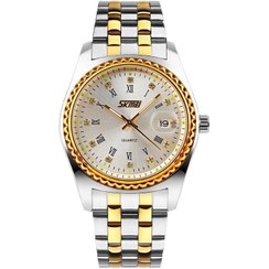 تصویر ساعت مچی عقربه ای زنانه اسکمی مدل 9098 با بند فلزی 