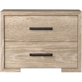 تصویر میز پاتختی مدل GB2008 - کرم 