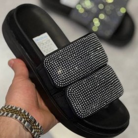 تصویر اسلیپر نگینی 2 چسب کد 03 