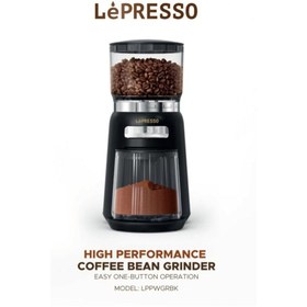 تصویر آسیاب قهوه LePresso High Performance Coffee Bean Grinder LPPWGRBK ا LePresso High Performance Coffee Bean Grinder LPPWGRBK LePresso High Performance Coffee Bean Grinder LPPWGRBK