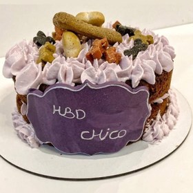 تصویر کیک تولد سگ 