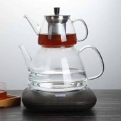 تصویر کتری قوری پیرکس مخروطی وارداتی شعله مستقیم 