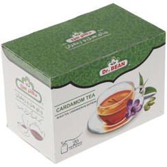 تصویر چای هل و زعفران تی بگ 20ع دکتر بین 