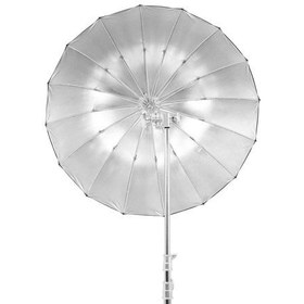 تصویر چتر پارابولیک نقره ای گودکس Godox Parabolic Reflector UB-105S Umbrella - 6 ماه آرکاکمرا Godox Parabolic Reflector UB-105S Umbrella