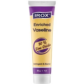 تصویر وازلین ویتامینه ایروکس Enriched Vaseline 20% Zinc Oxide IROX