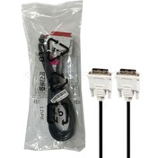 تصویر کابل دی وی آی رویال مدل ROYAL DVI TO DVI 1.5M پک مشمایی 
