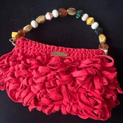 تصویر کیف قلاب بافی 