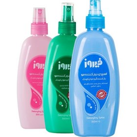 تصویر اسپری نرم کننده مو کودک فیروز حجم 300 میلی لیتر Firooz Hair Conditioner Spray 300 ML