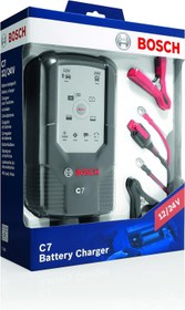 تصویر شارژر و نگهدارنده باتری 12/24 ولتی 6 حالته Bosch C7 - ارسال 20 روز کاری Bosch C7 12/24-Volt 6-Mode Battery Charger and Maintainer