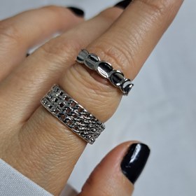 تصویر پک انگشتر ۱۰ عددی فنری 