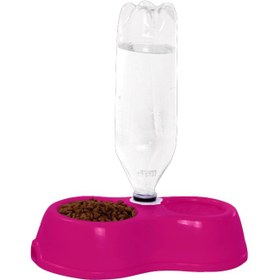 تصویر ظرف آب و غذای سگ و گربه مخزن دار بلفی ا Pet Bowl Pet Bowl