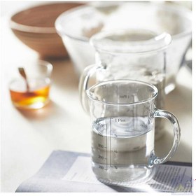 تصویر پارچ مدرج نیم لیتری ایکیا مدل VARDAGEN IKEA VARDAGEN Measuring jug glass 0.5 l