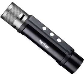 تصویر چراغ قوه شارژی 12 کاره شیائومی Xiaomi NexTool NE20161 Outdoor Thunder 12 in 1 the flashlight 