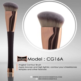 تصویر براش کانتور میچانو زاویه دار مدل CG16A Michano CG16A Angled Contour Brush